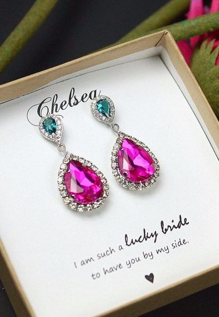 Pink Earrings