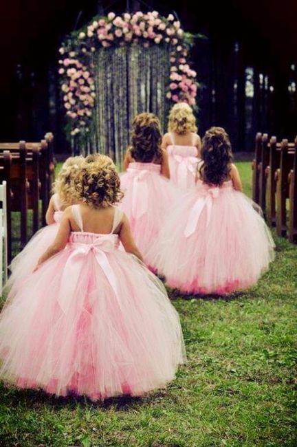 Pink Flower Girls