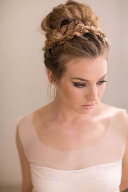 Updo Braided Bun