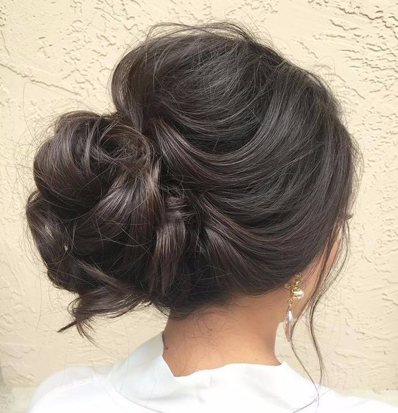 Elegant Messy Updo