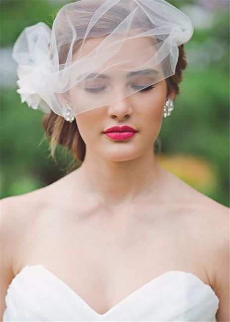 Short Tulle Veil