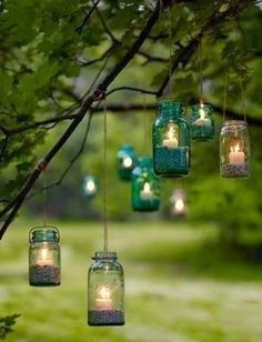 Mason Jar Hanging Lights