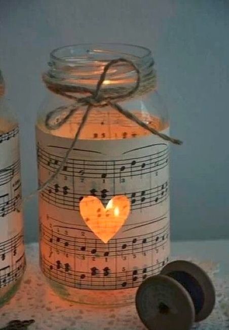 Music Mason Jar DIY