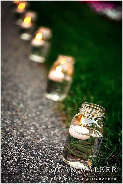 Tea Light Mason Jar Aisle