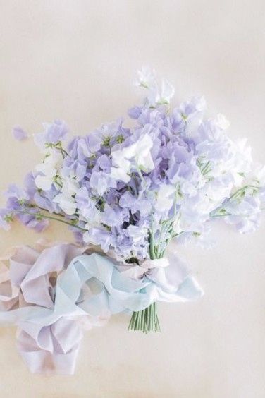 Lilac Silk Flower Bouquet