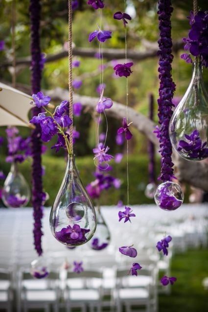 Purple Hanging Decorations