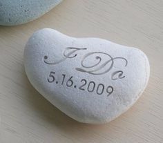 Engraved Wedding Rock Memory