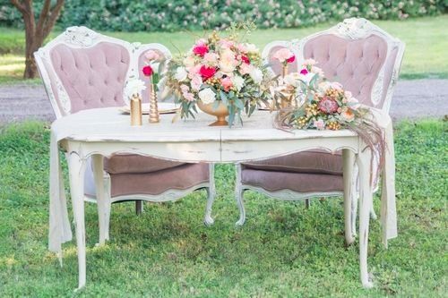 Vintage Garden Sweetheart Table