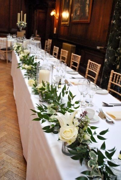 Flower Elegant Head Table