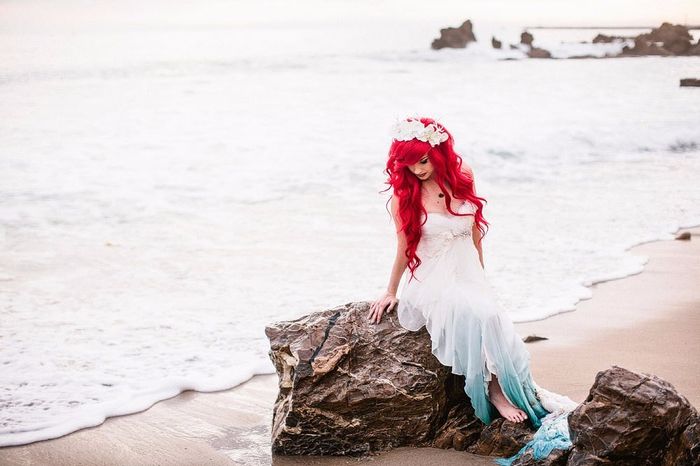 Little Mermaid Bride