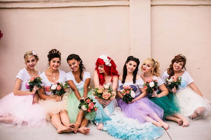 Mermaid Bridesmaids