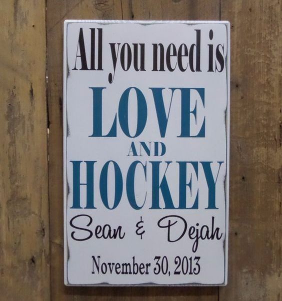 All you need is love and hockey
