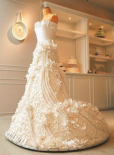 Wedding Dress Cake. Pass or Fail?