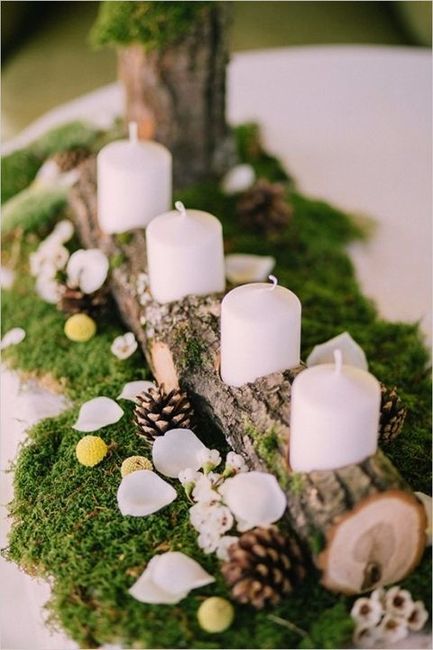 Turf Centerpiece Idea