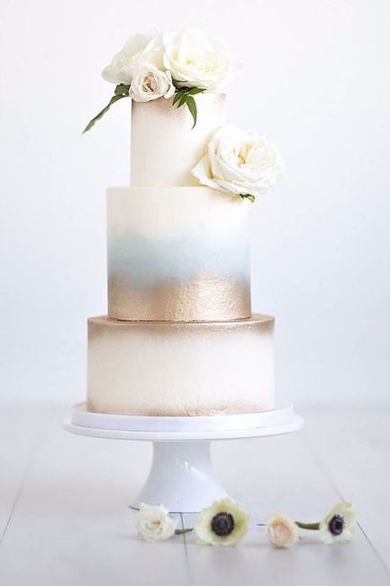 Classic Modern Wedding Cake