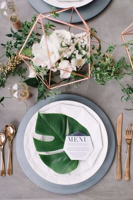 Modern Table Place Setting