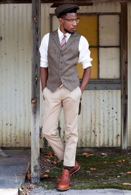 Modern or Vintage? Groom Style