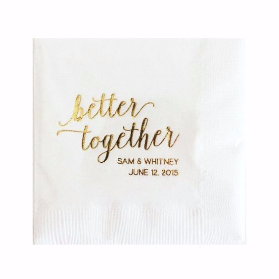 Better Together - Napkins