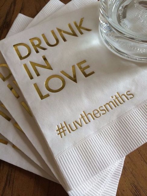 Drunk In Love - Napkins