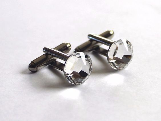 Cufflinks: Two diamonds in the sky