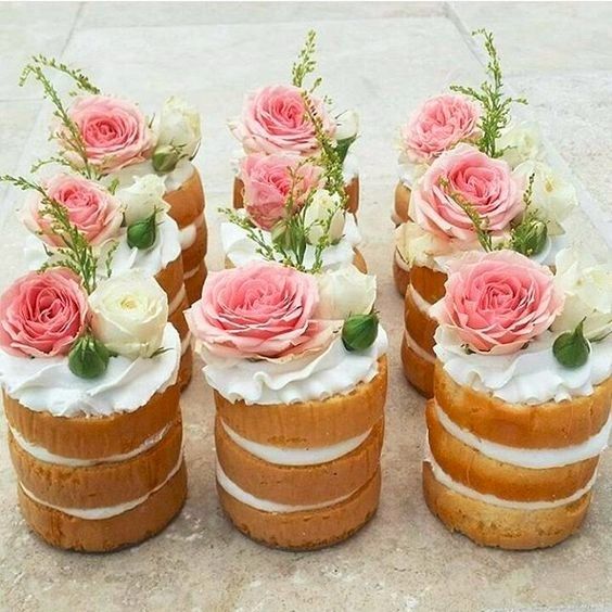 Naked Cake Cupcakes