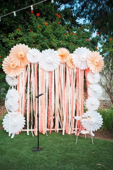 DIY Backdrop Photobooth