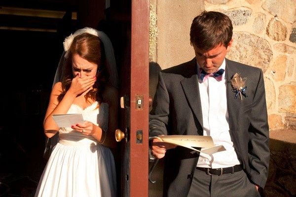 Wedding Letters Moment