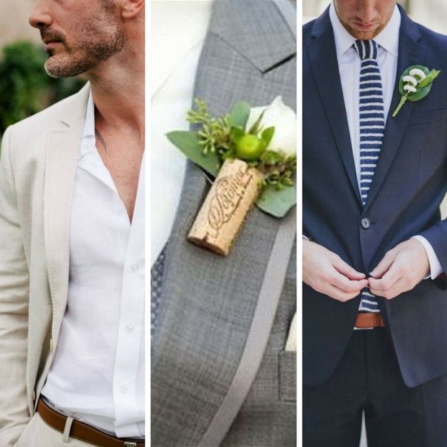 What colour will be your groom's suit?