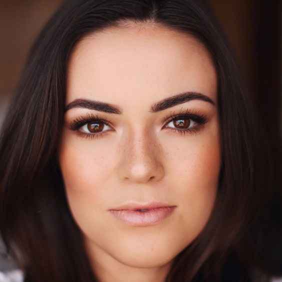 Natural wedding makeup