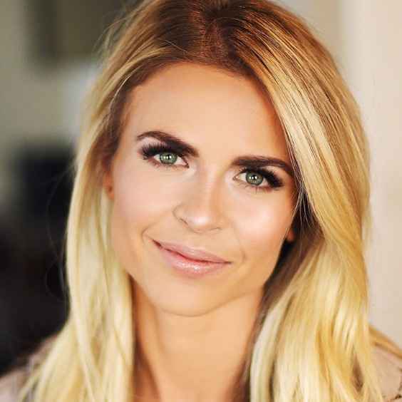 Natural wedding makeup