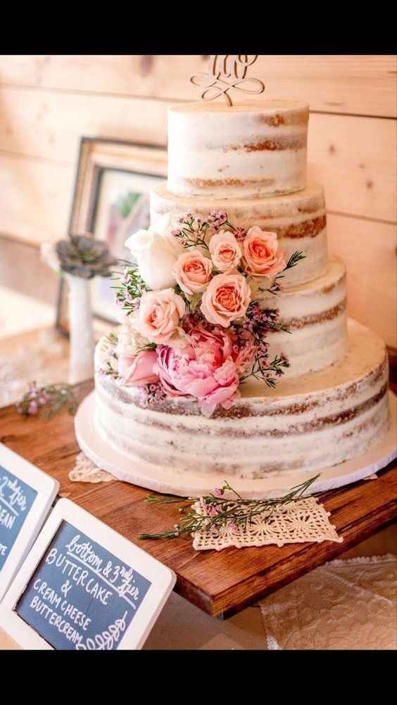 A. Naked cake