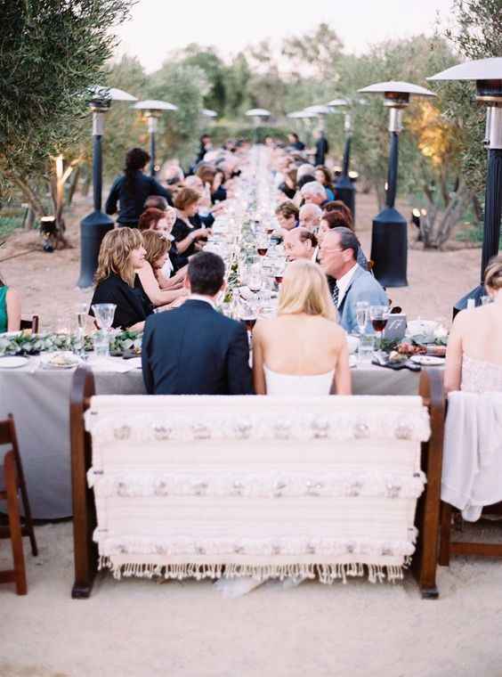 Who will sit at your head table?