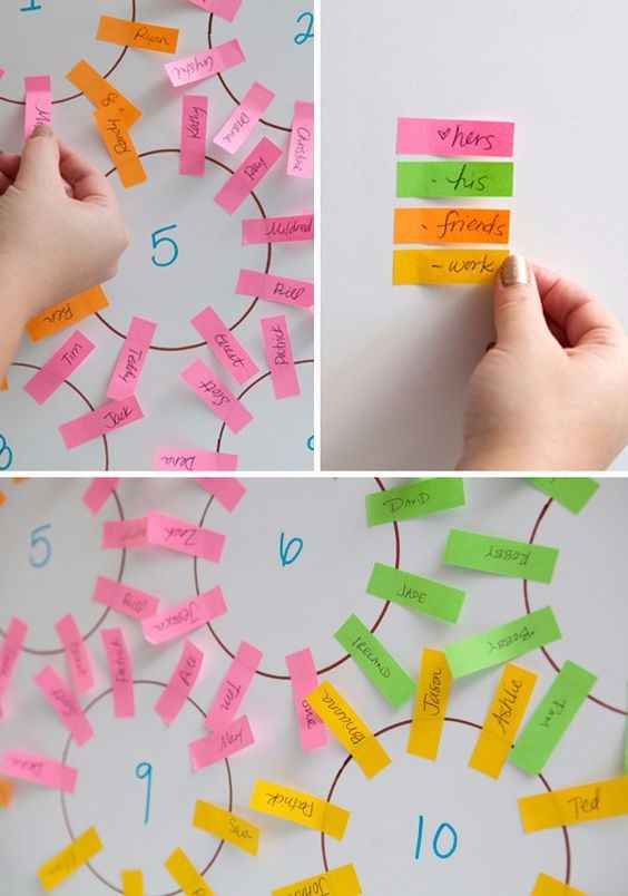 Start making your seating plan