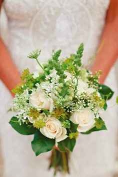 Green wedding bouquet