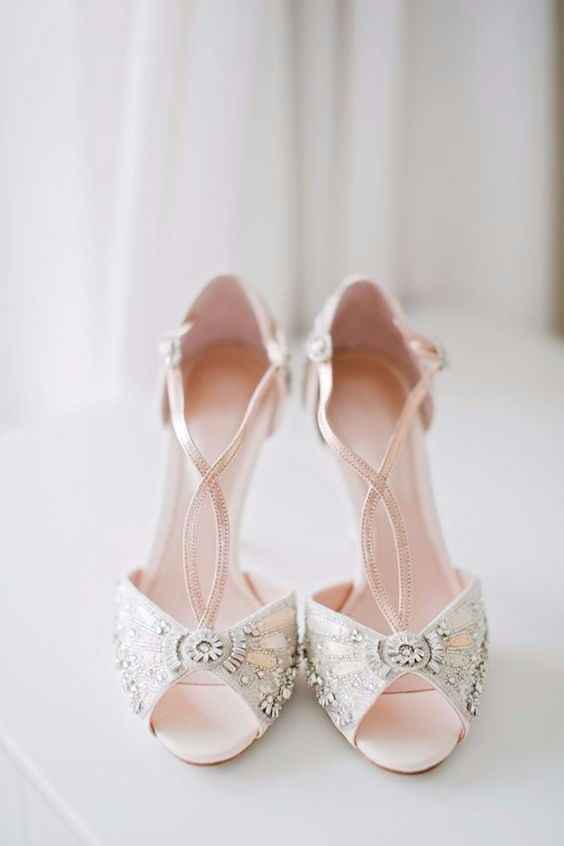 Vintage wedding shoes