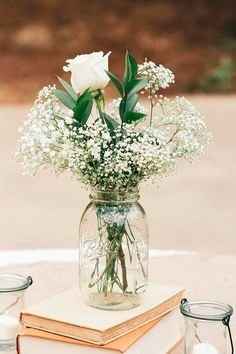 Simple Wedding Centerpiece