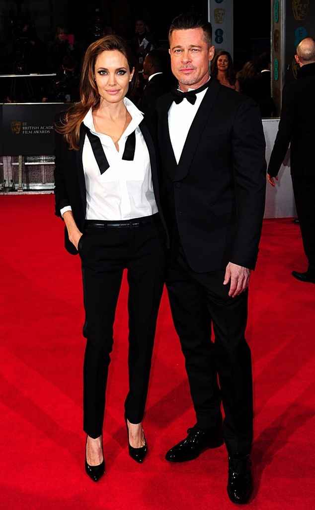 Angelina Jolie Black Suit