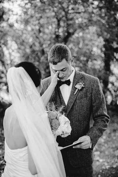 Sweet Wedding Vows Moment