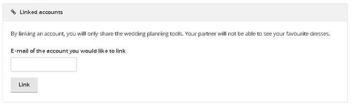 Go To the Linked Accounts Section