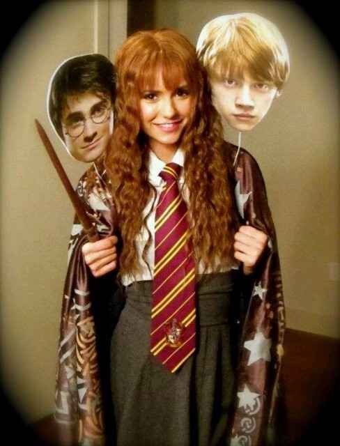 Nina Dobrev as Hermione