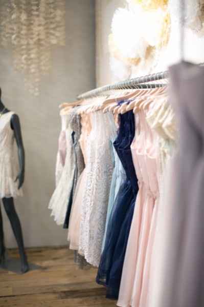 Dress shopping with Bridesmaids