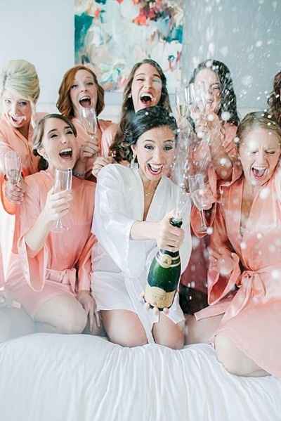 Girls Weekend with Bridesmaids