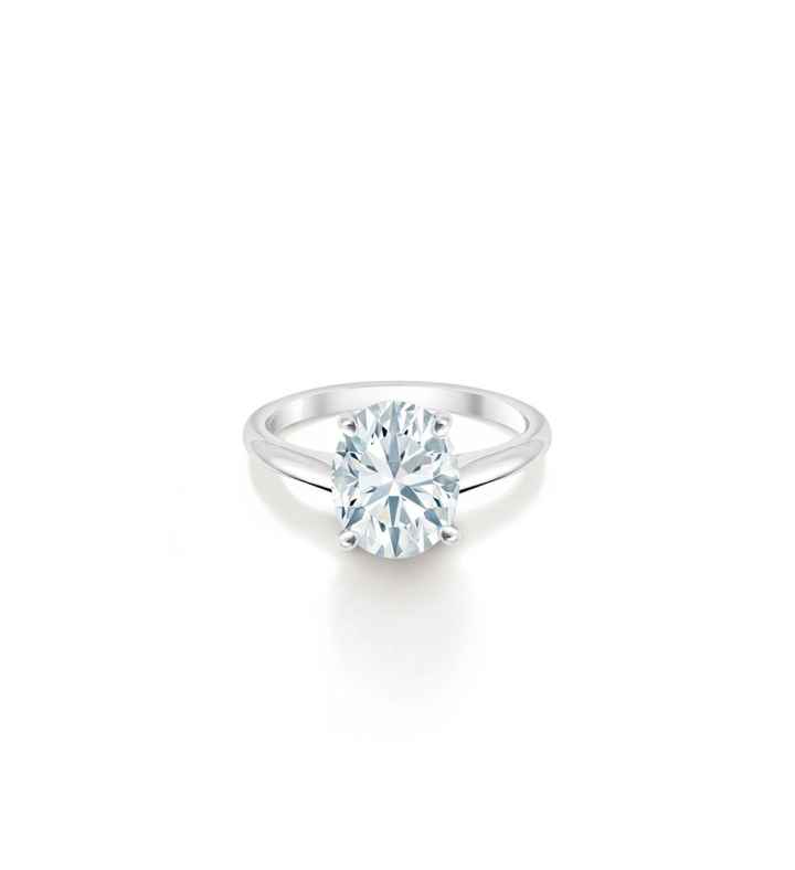 Oval Diamond Ring