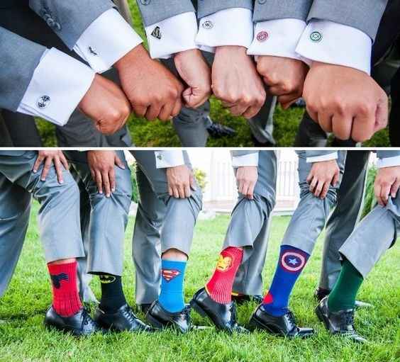 Cufflinks and Socks