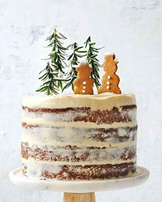 The Perfect Christmas Dessert: Lemon Gingerbread Cake - Cake by Courtney