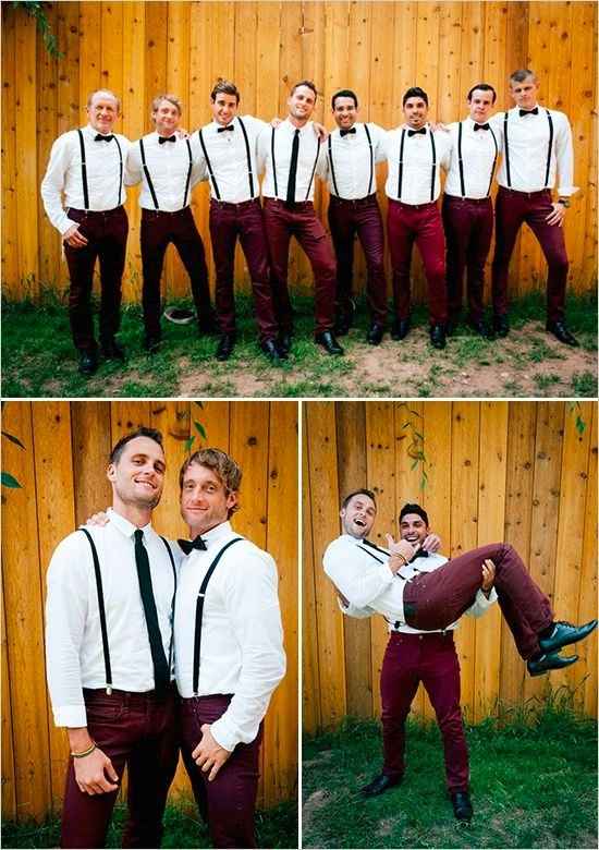 Vintage burgundy