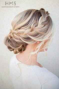 Braided updo