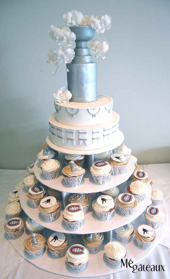 Hockey themed wedding inspiration