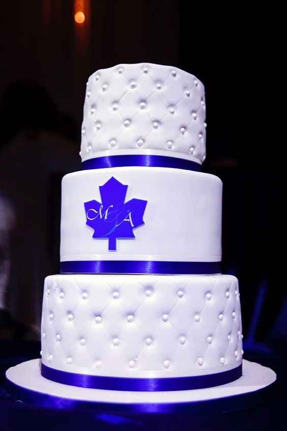 Hockey themed wedding inspiration