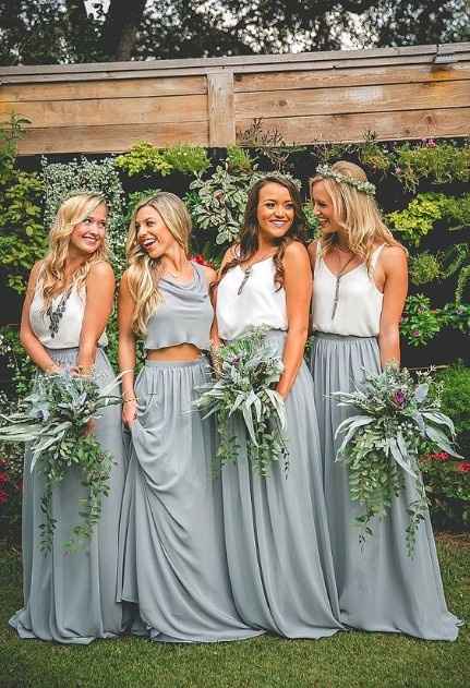 Whimsical bridesmaids